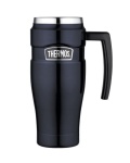 Kubek wodoszczelny Thermos King 470ml uchwyt ciemnoniebieski
