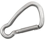 Karabińczyk Kong Alu Harness 705.050.1 srebrny 150 kg