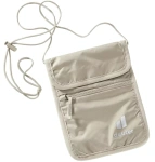 Saszetka na szyję Deuter Security Wallet II sand NL