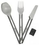 Sztućce tytanowe Esbit Titanium Cutlery Silicon Sleeve