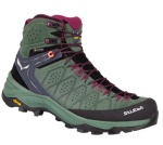 Buty Damskie Salewa ALP 2 Trainer Mid Gore-Tex® duck green/rhododendon