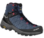 Buty Damskie Salewa ALP 2 Trainer Mid Gore-Tex® java blue/fluo coral
