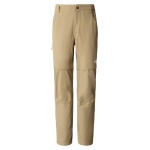 Spodnie Damskie The North Face Exploration Convertible STR kelp tan