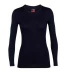Koszulka damska Icebreaker 260 TECH LS CREW black