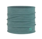 Komin Buff NECKWARMER Merino Wool Heavyweight solid pool