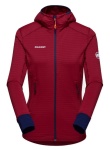 Polar Damski Mammut Taiss Light ML Hoodie blood red/marine