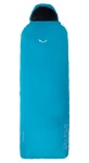 Śpiwór Salewa Micro II 650 Quatro blue danube Lewy +17/+12 °C