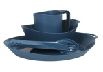 Zestaw naczyń Lifeventure Ellipse Camping Tableware Set navy blue