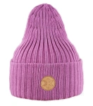Czapka Kama A180 Knitted Merino pink