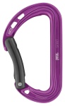 Karabinek Petzl Spirit Wygięty M061AB03 fioletowy