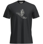 Koszulka męska Icebreaker 150 Tech Lite III SS  Skiing Yeti black