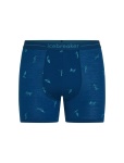 Bokserki Męskie Icebreaker Anatomica Boxer atlantis/topaz