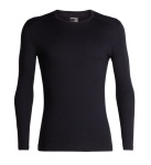 Koszulka męska Icebreaker 200 OASIS LS CREW black