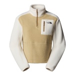Polar Damski The North Face Yumiori FZ khaki stone/white dune