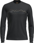 Koszulka męska Icebreaker 200 OASIS LS CREW IB black 