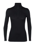 Koszulka Damska Icebreaker 200 Oasis Half Zip black