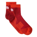 Skarpety The North Face Trail Run Quater iron clay/lava red