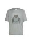 Koszulka Męska Icebreaker Tech Lite Relaxed Mountain Shift proto grey