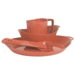 Zestaw naczyń Lifeventure Ellipse Camping Tableware Set rust