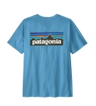 Koszulka Męska Patagonia P-6 Logo shore blue