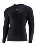 Koszulka Męska Brubeck Active Merino czarny
