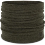Komin Buff NECKWARMER Merino Wool Heavyweight solid bark