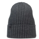 Czapka Buff Merino Wool Knitted Norval grey heather